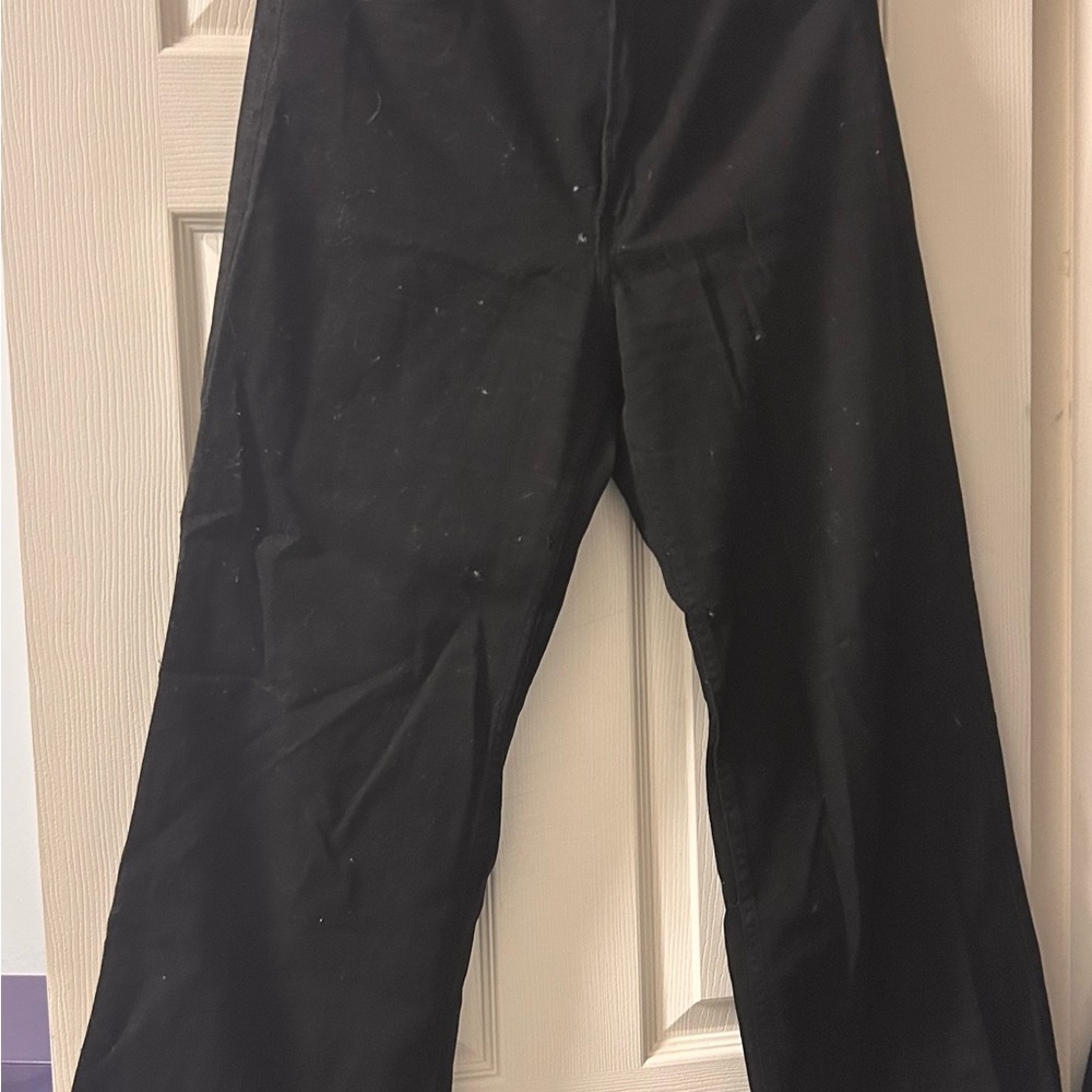 H&M Black Wide Leg Jeans